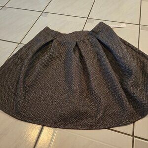 NWT Joe B Joe Benbasset Gray Textured Skirt S